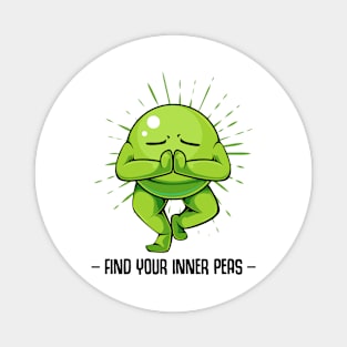 Vegan Peas Magnet